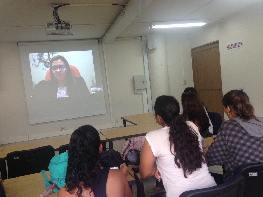 Videoconferencia con Dra. Rosa Medina