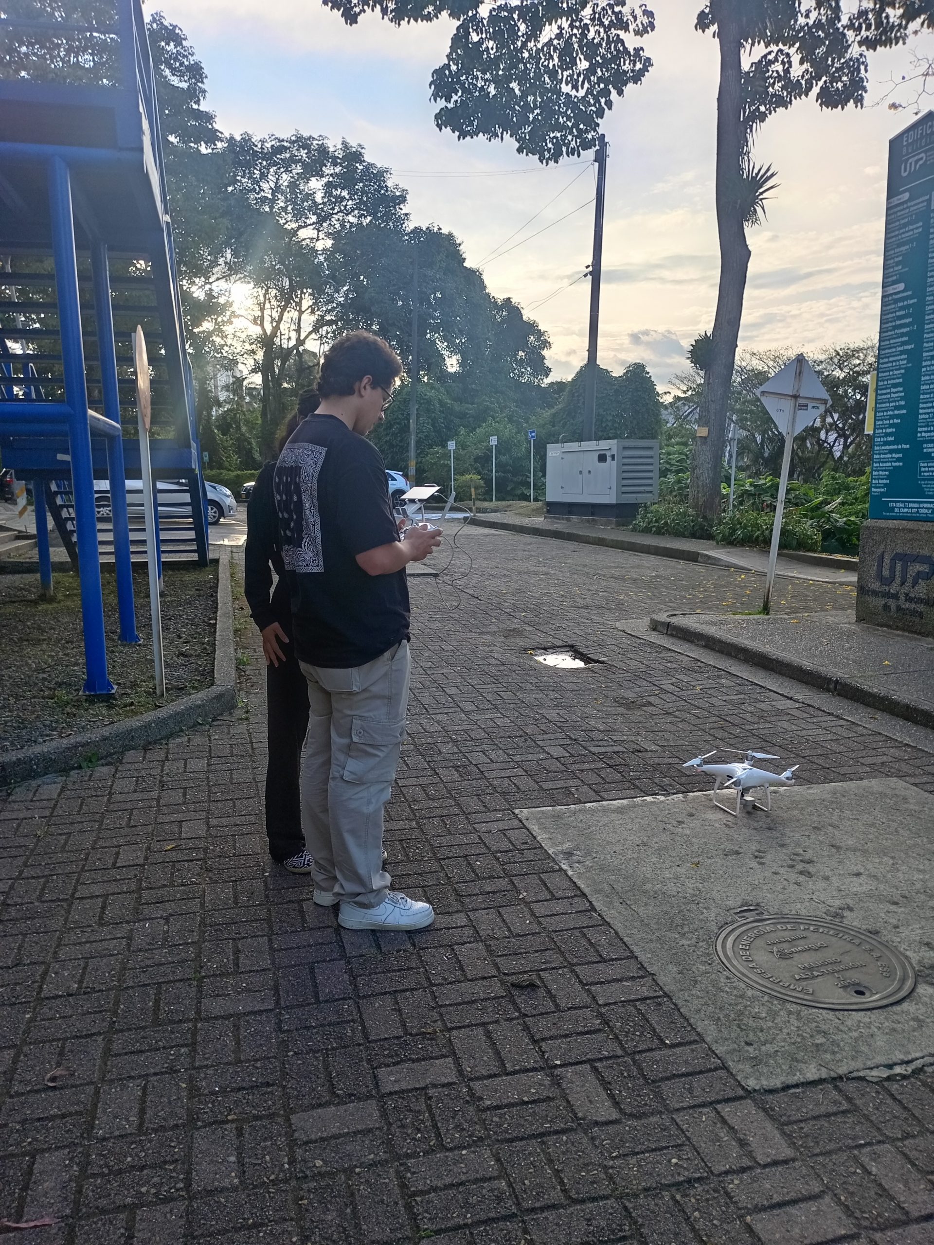 Pruebas de vuelo con dron
