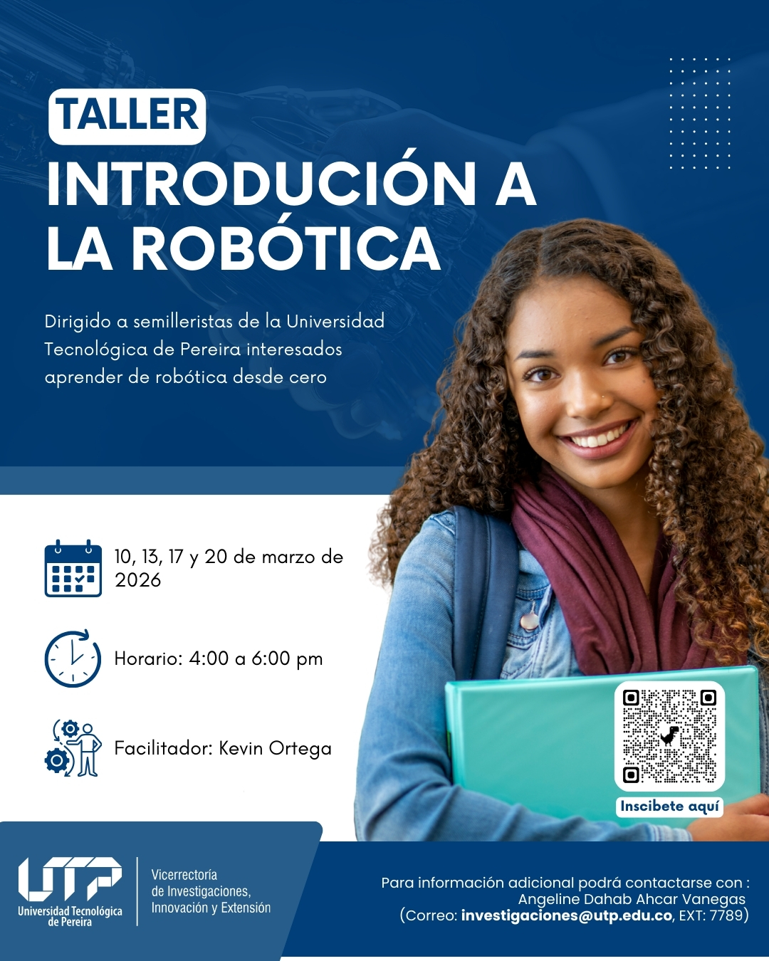 Cartel Taller Introducción a la Robótica