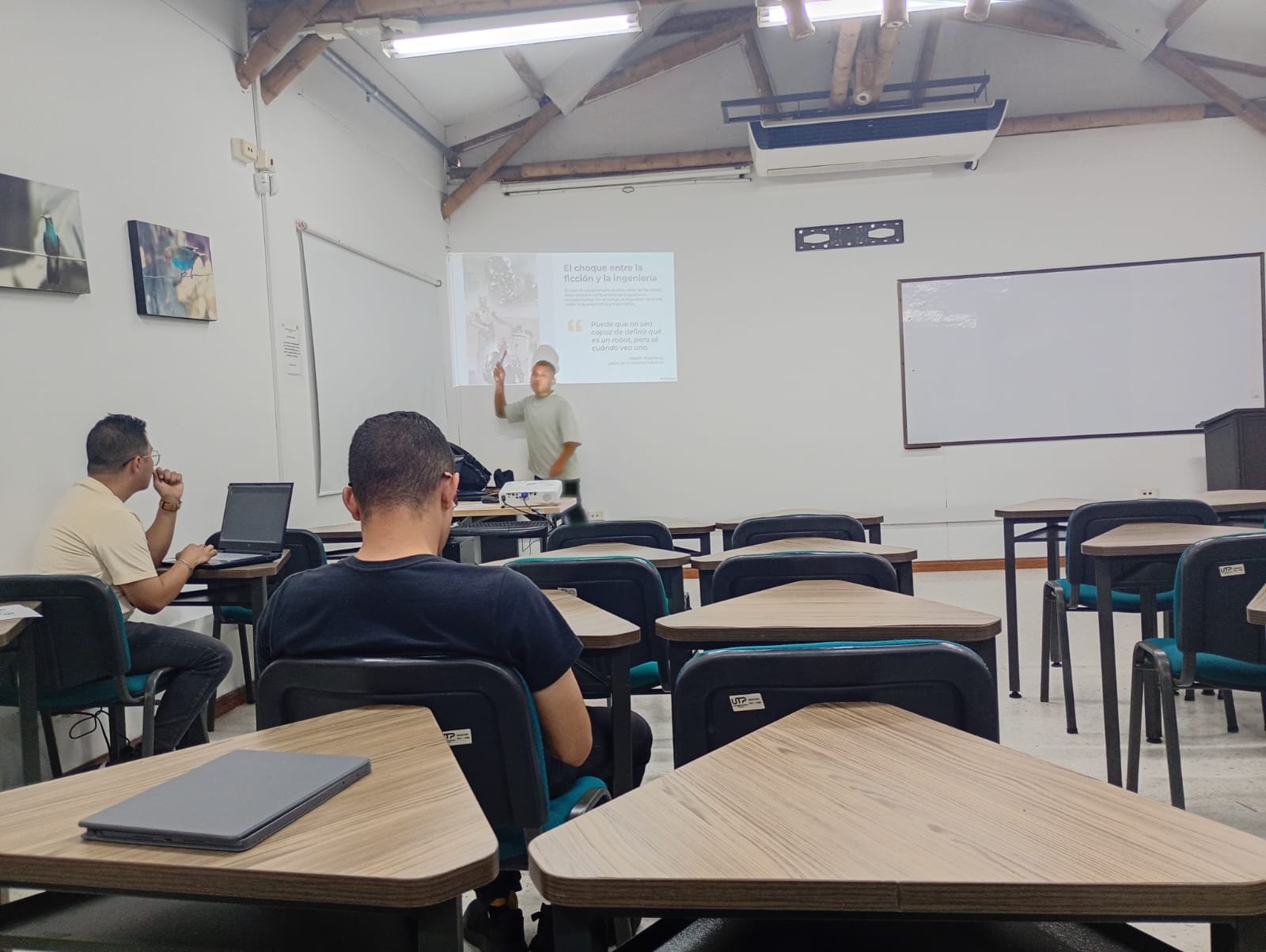 Sesión del taller de robótica 3