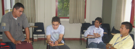 Estudiantes del semillero